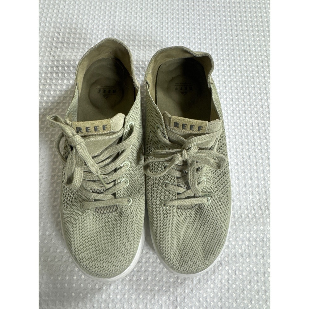 Reef Sneakers Mens 10 Swellsole Neptune Olive EUC